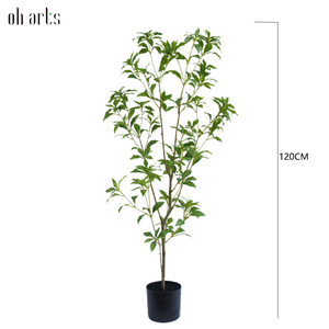 OH ARTS Plantas Artificiales Grandes para Interiores/Exteriores, Caballos Verdes y Árboles de Madera Artificial, Bonsái para Bodas y Fiestas - Product Image 3