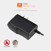 Adaptateur secteur AC/DC 12V 1200mA 15W avec prise murale EU US UK