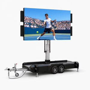 Pantalla LED Móvil Plegable para Remolque, IP65 Impermeable, 5000cd de Alto Brillo, Ángulo de Visión de 160°, para Eventos Deportivos y Publicidad Exterior - Product Image 4