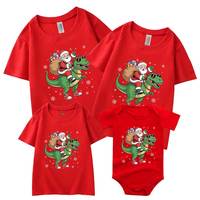 Vêtements de Noël pour père, mère, fils, fille, t-shirt pour femme, homme, enfant, barboteuse pour bébé, tenues assorties pour la famille, look familial pour le Nouvel An