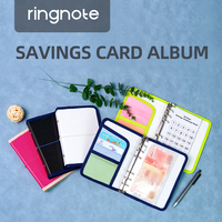 Custom ized 30 Days Savings Challenge Binder mit 30 Seiten Cash Envelopes Einfache und unterhaltsame Möglichkeit, Geld zu sparen Ring Binder Card Album