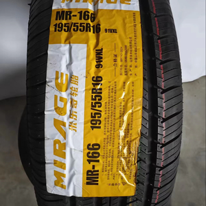 Pneu de voiture radial Mirage 195/55R16 100 <span class=keywords><strong>diamètre</strong></span> <span class=keywords><strong>16</strong></span>-20 pouces spécification nouvelle garantie pour les voitures de tourisme de 15 pouces Type de chambre à air - Product Image 1