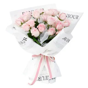 Diy handgemachte dekorative Blumen-und Geschenks trauß wasserdichtes Geschenk papier für Blumenstrauß