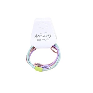 Hair Ties Mixed Colors <b>Braided</b> With Text Labels High Elasticity Casual Headdress <b>Accessory</b> - Product Image 5