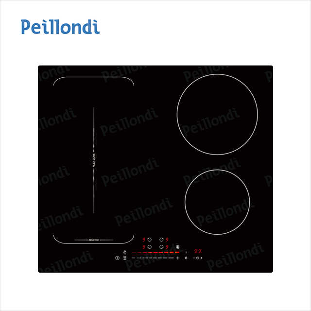 Slider Control 7000W 4 Burners Bridge Zone Induction Cooker Induction Hob Invisible Induction Cooktop