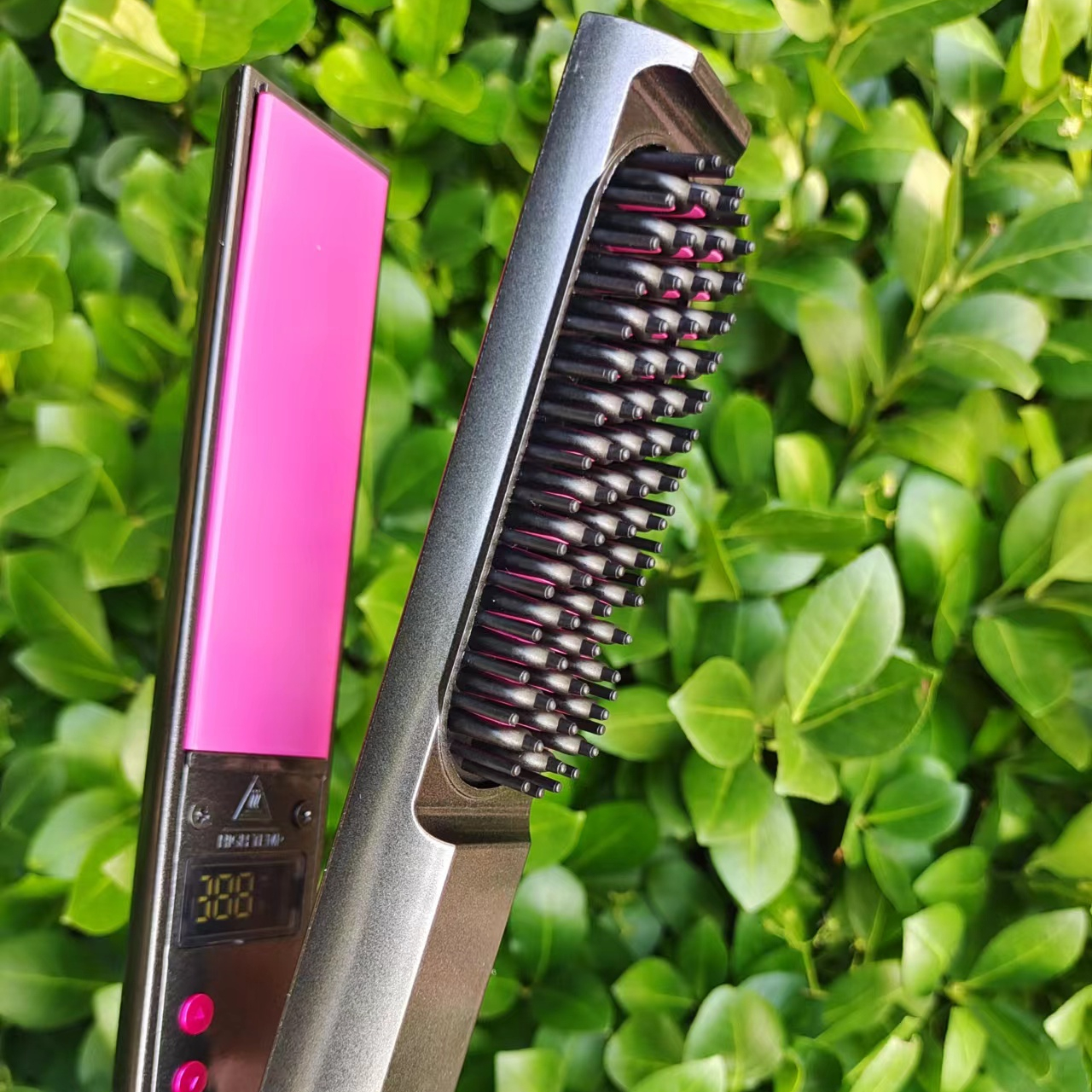 Лидер продаж 2023, щипцы для завивки волос «Три в одном», многофункциональная расческа для выпрямления, выпрямитель для волос