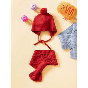 Women's Knit <b>Hat</b> & <b>Scarf</b> <b>Glove</b> <b>Set</b> for Pets - Product Image 1
