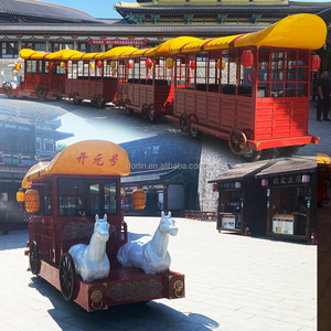 <span class=keywords><strong>Train</strong></span> touristique électrique de 29 places Mini-City <span class=keywords><strong>Train</strong></span> pour les parcs d'attractions pour les visites et les attractions touristiques de la ville - Product Image 4