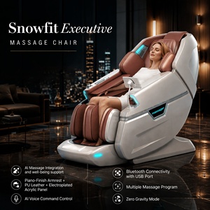 Poltrona Massaggiante 4D <span class=keywords><strong>a</strong></span> Gravità Zero per Uso Domestico con Massaggio ai Piedi, Alta Qualità, Vendita all'Ingrosso 2026 - Product Image 1