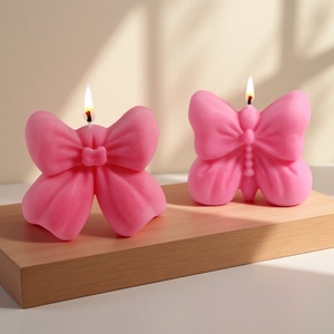 Moldes de silicona 3D al por mayor con forma de lazo y loto para decoración, bricolaje, resina, velas aromáticas, decoración del hogar, molde de silicona para fondant - Product Image 1