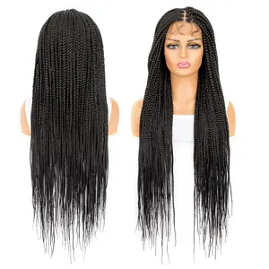 European and American non-chemical fiber dreadlock wig Braid crochet hair extensions Gypsy Locs hair wig