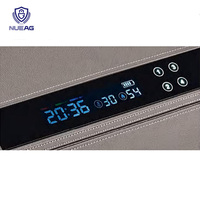 Tiroir de déverrouillage intelligent à écran tactile LCD monocouche en cuir aux couleurs personnalisables coffre-fort numérique pour hôtels