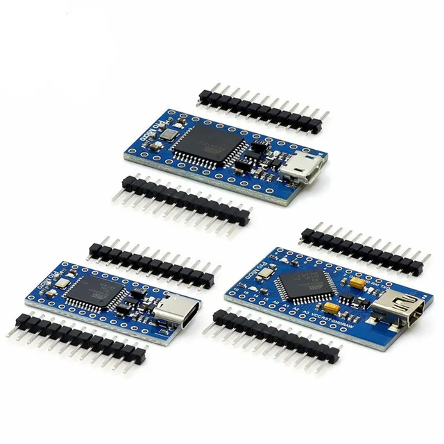 Best Quality Pro Micro Mini USB ATmega32U4 5V 16MHz Development board Module in stock