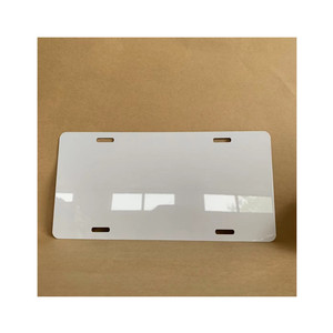 Placa <span class=keywords><strong>de</strong></span> Matrícula <span class=keywords><strong>de</strong></span> Aluminio para Sublimación 6x12, Personalizada, Novedosa, para Autos, Venta al Por Mayor 2026 - Product Image 5