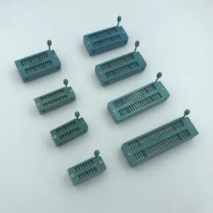 2.54Mm 3M 40P Ic Test Socket Zif Socket Connector