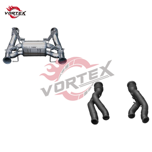 Système d'échappement automobile de haute performance de style vortex en acier inoxydable SS304 pour Lamborghini Aventador LP700 à SVJ - Product Image 4