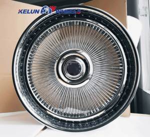 28 Inch Wire <b>Wheels</b> Classic Car <b>Wheel</b> Rim Chrome Rims <b>Spoke</b> Wire <b>Wheels</b> - Product Image 6
