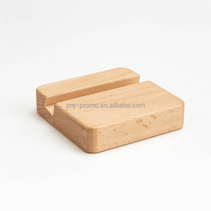 Porta telefono in legno di faggio in legno, - Product Image 2