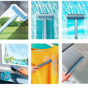 Magische Fensterreinigungsbürste 4-in-1 Tierhaar-Entferner-Bürste mit Langem Griff Funktionale Leichte Reinigungsbürste - Product Image 6