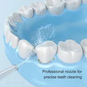 เครื่องทำความสะอาดช่องปากแบบพกพา Mijia MEO701 เครื่องฉีดน้ำทำความสะอาดฟัน Waterpulse Water Thread สำหรับทำความสะอาดฟัน - Product Image 2