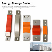 Barre omnibus en cuivre isolée en PVC, formée sur mesure, 100A, pour connexion rigide et souple, pour pack de batteries à énergie nouvelle et onduleur