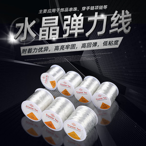 ด้ายร้อยลูกปัดยืดหยุ่น Crystal Tec ขนาด 0.6-1.5 มม. ยาว 100 เมตร สายเรซิ่นเงาสูงสำหรับทำเครื่องประดับ - Product Image 5