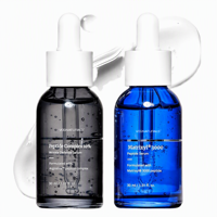 Sérum Visage Anti-Âge et Éclaircissant au Collagène, Vitamine E, Acide Hyaluronique et Aloe Vera, Peptides, Marque Blanche Matrixyl 3000