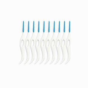 Stuzzicadenti a doppio uso monouso in <span class=keywords><strong>Silicone</strong></span> morbido spazzola interdentale Premium per la pulizia profonda della salute dei denti - Product Image 1