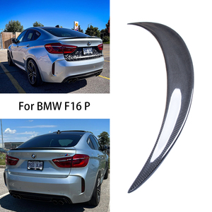 สำหรับ F16/X6M F86 P สไตล์วัสดุคาร์บอนไฟเบอร์แท้ สปอยเลอร์หลัง ปีกท้ายรถ ปี 2014-2019 - Product Image 2