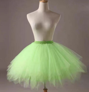 <span class=keywords><strong>Jupon</strong></span> court <span class=keywords><strong>Tulle</strong></span> jupes femmes élastiques couches extensibles été adulte Tutu jupe sous-jupe - Product Image 6