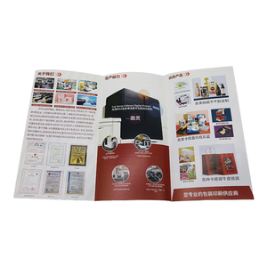 Deson Medical Industry Brochure with UV Gloss Matte Finish Offset Printing Instruction Recycled Booklet Foldable Construction