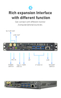 Dispositivos Discretos OPS con procesadores i5/i7 de 12ª/14ª generación, DDR4 con un máximo de 64 GB de RAM, SSD de 256 GB, Windows 10/11 o Linux para pizarras interactivas y aulas inteligentes.