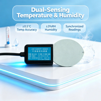 Sensor de Temperatura y Humedad para Invernaderos, RS485 Modbus RTU, IP67 Impermeable, 0.1%RH, Monitoreo Agrícola