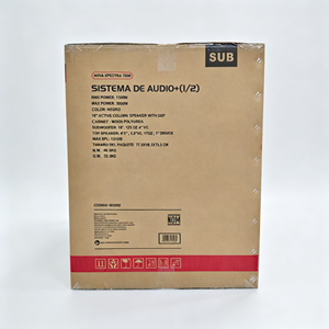 ลำโพงคอลัมน์ VANAV Altavoz De Columna NOVA XPECTRA 1500 ลำโพงเสียงระดับมืออาชีพ  แบบแอคทีฟ  วัสดุไม้  กำลังขับ 1500 วัตต์ RMS  ขนาด 18 นิ้ว  กำลังขับสูง  เสียงทรงพลังสำหรับเวที  NOVA - Product Image 4