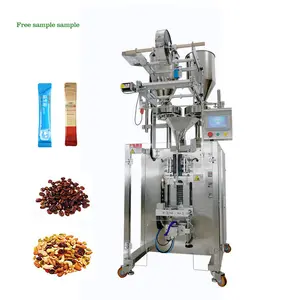 Máquina De Embalagem De Enchimento De Açúcar De Especiarias Automáticas De Feijão De Chocolate Pesagem Máquina De Embalagem De Grânulos Dessecantes