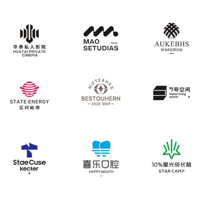 Promotion logo Customized Design Flashing Professional Graphic Design Logo Service