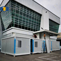 Maisons modulaires préfabriquées en conteneurs modernes, écologiques, à installation rapide, structure en acier, villa de luxe préfabriquée