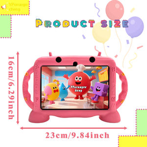 แท็บเล็ตการศึกษาขนาด7นิ้วสำหรับเด็กแอนดรอยด์12 IPS 1024x600 MTK Quad Core หน่วยความจำ2GB 3000mAh ผลิตภัณฑ์อิเล็กทรอนิกส์ออกใหม่ - Product Image 3