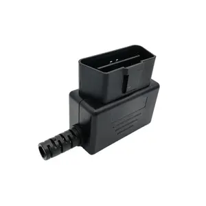 Adattatore universale per strumento diagnostico OBD2 a 16 Pin OBD II terminale maschio connettore spina Shell prese di filo spina del connettore