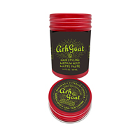 Argile Coiffante Mate 100g Échantillons Gratuits pour Homme Fabrication OEM Cire Cheveux Marque Privée