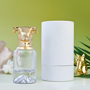 Tùy Chỉnh Bán Buôn Vòng Rỗng Hoàng Đạo Động Vật Bức Tượng Nước Hoa Chai 30Ml 50Ml 100Ml Chai Thủy Tinh Với Động Vật Cừu Gia Súc Cap - Product Image 1