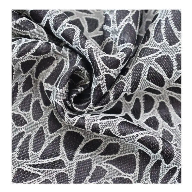 Sản Phẩm Mới Polyester Cửa Sổ Chất Lượng Cao Jacquard Rèm Vải