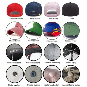 Casquettes en coton non structurées, casquettes à visière, casquettes personnalisées avec logo, broderie de bouteilles sportives, broderie 3D, casquettes de golf et de baseball - Product Image 6