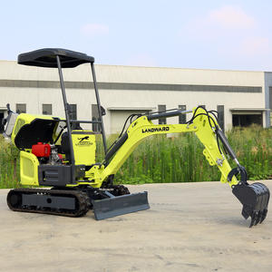 حفّار زراعي مجنزر صغير بسعر جديد ، حفّار حديقة صغير ، حفار باجر 1 طن مع مرفقات للبيع - Product Image 5