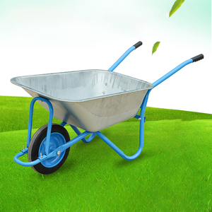 कृषि निर्माण स्थल व्हीलबारो परिवहन के लिए रेत और मिट्टी उद्यान 2 पहिया उपकरण गाड़ी - Product Image 3