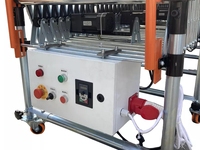 Système de convoyeur à rouleaux en acier extensible avec frein à roulettes universel, vitesse réglable, conception durable - Prix direct usine