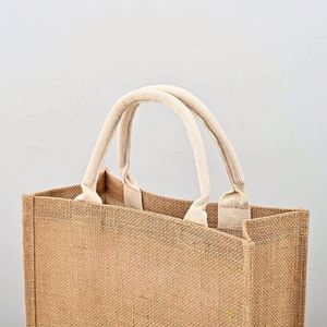 Eco-Friendly Custom Jute <b>Shopping</b> Bags | Biodegradable Promotional Tote with Logo | Wholesale for Retail & Events - Product Image 5