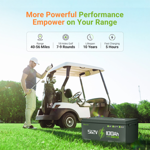 Carrito de golf 48V 100AH con Bluetooth 200A BMS - Product Image 5