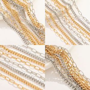 Cadena de alambre plano chapado en metal NANTONG para la fabricación de pulseras, accesorios de joyería DIY - Product Image 5
