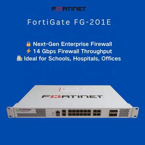 Ban đầu fortinet fortigate FG-201E tường lửa UTP giấy phép ATP SMB, bệnh viện trường học an ninh mạng đã sẵn sàng để tàu tùy biến - Product Image 2